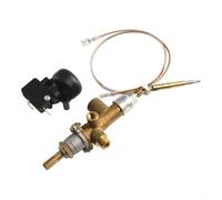 Yuanpgky Kit con sonda termocoppia per riparazione a gas per riscaldamento a gas da patio, con protezione anti-fiamma, per riscaldatori a propano a cupola e da esterni