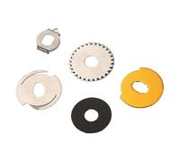 Yuanpgky Kit di aggiornamento per ABU Reel Drag System con pastiglie freno in carbonio e piastra di pressione in alluminio per BMAX3 PMAX3 SMAX3 MAX4SX B4 Compatibile con Alarm Clicker Water (mano