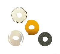 Yuanpgky Kit di aggiornamento per ABU Reel Drag System con pastiglie freno in carbonio e piastra di pressione in alluminio per BMAX3 PMAX3 SMAX3 MAX4SX B4 Compatibile con Alarm Clicker Water (mano