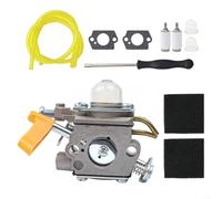 Yuanpgky Kit di manutenzione per tosaerba, carburatore, con strumenti di installazione, filtri aria, linea carburante, compatibile con modelli RBC30SESA RHT2660DA