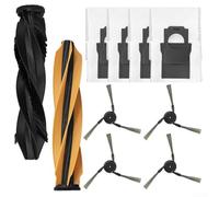 Yuanpgky Kit di pezzi di ricambio per MOVA Z60 Ultra Roller completo robot aspirapolvere e mocio include spazzola principale spazzole laterali e sacchetti per la polvere (A)