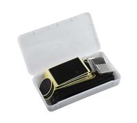 Yuanpgky Kit di riparazione pneumatici con pre-patch e strumenti, custodia portatile in ABS per mountain bike, ATV, moto, passeggini, sedie a rotelle, gomma gonfiabile (4361)