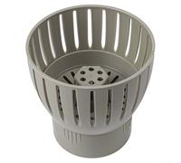 Yuanpgky Koi - Skimmer per lo scarico dello stagno con controllo dell'acqua regolabile per la raccolta delle foglie, filtro per la rimozione dei detriti acquatici per la manutenzione dello stagno, 50
