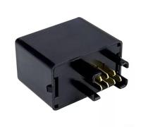 Yuanpgky Lampeggiatore LED a 7 pin per relè per moto, compatibile con indicatori di direzione a LED, gamma di carico 0,1-100 W, unità ABS nera per serie SV/VS/GSX/VL (2001-ora)