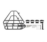 Yuanpgky Lega di alluminio per portabici per mountain bike e biciclette elettriche, portapacchi anteriore con elevata capacità di carico e connettori in acciaio resistenti alla fatica, compatibile con