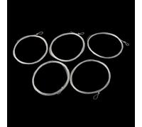 Yuanpgky Lenza conica per pesca a mosca, 2,7 m, in nylon con anello pre-legato, per uso in acqua dolce, trasparente, invisibile in acqua, confezione da 5 (1 x)