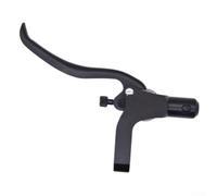 Yuanpgky Leva del freno idraulica in lega per mountain bike ed ebike, interfaccia tubo 6 mm/8 mm, funzione di spegnimento con connettore a 2 pin, compatibile con olio minerale, nero (M8 sinistra)