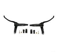 Yuanpgky Leva del freno idraulica per mountain bike con tubo da 5 mm, maniglia del freno a disco in lega di alluminio compatibile con olio minerale, supporto per manubrio da 22 mm, include 9 pezzi (L+