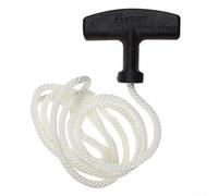 Yuanpgky Maniglia di avviamento e corda di montaggio per tosaerba a benzina, lunghezza 2,0 m, diametro 3,5 mm, compatibile con la maggior parte dei motori tosaerba a gas (Lawn M