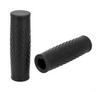 Yuanpgky Manopole antiscivolo per manubrio scooter elettrico, materiale PE con struttura a urto 12 x 3,5 cm, compatibili con Xiaomi/Pro/1s, design ergonomico per ammortizzatori (nero)