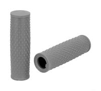 Yuanpgky Manopole antiscivolo per manubrio scooter elettrico, materiale PE con struttura a urto, 12 x 3,5 cm, compatibili con Xiaomi/Pro/1s, design ergonomico per ammortizzatori (grigio)