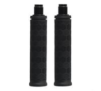 Yuanpgky Manopole per manubrio per scooter elettrico - Impugnatura in gomma antiscivolo Coppia con anima in lega di alluminio, compatibile con HX, per modelli X8, X9 - 143 x 33 mm, interno 22 mm