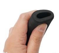 Yuanpgky Manopole sportive in spugna per manubrio - Design ergonomico e confortevole, ammortizzante, materiale inodore, compatibile con manubri Touring Butterfly