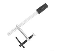 Yuanpgky Morsetti a barra, morsetti a F in acciaio forgiato a goccia per saldatura e lavorazione del legno, struttura in acciaio al cromo vanadio con cuscinetti protettivi e punta anti-distacco (19 mm