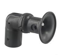 Yuanpgky Ombrello da esterno Testa Pieghevole Parte di Ricambio Alluminio Gomito Montaggio Accessorio per Ombrelli a Sospensione Laterale Ombrelli Cantilever Nero Fit