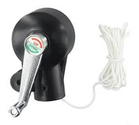 Yuanpgky Ombrello da patio Maniglia a manovella Parte in metallo resistente Regolabile Ombrello Esterno Meccanismo di Supporto Nero Grigio Giardino Ombrellone Deck Accessorio