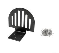 Yuanpgky Paraneve per tetto in metallo, confezione da 25, per una gestione efficace della neve e del ghiaccio, protegge i tetti dai danni causati da scivolamenti, con piastre a ventaglio, kit di