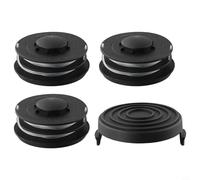 Yuanpgky Per Einhell Trimmer Head Bobina Cap Cover Kit, con 5M Nylon Line 1.4mm Thread, Compatibile con GC-ET 4530 3405685 RTV String Trimmer Parts