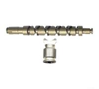 Yuanpgky Perno a mezza luna con albero attorcigliato per 19SLX 22SLXDC 150XT per CURADO per Scorpion MGL DC, accessori di ricambio per mulinello da pesca modificato (Mahua + mezza luna)