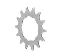 Yuanpgky Pignone a velocità singola per catena a 7/8/9/10/11 velocità, ricambio in acciaio inox a ingranaggi fissi con filettatura per anello, compatibile con mountain bike (14T)