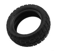 Yuanpgky Pneumatico senza camera d'aria da 10 pollici per scooter elettrico 90/55-6 pneumatico fuoristrada ispessito compatibile con modelli 90/55-6 in gomma nera