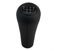 Yuanpgky Pomello del cambio a sfera per auto a 5 marce per E28 E30 E32 E34 E36 E38 E39 E46 per X1 X3 per X5 Z1 Z3 Z4 modelli compatibili in pelle PU nera con anima in plastica