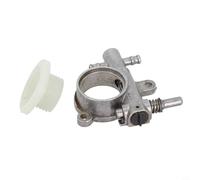 Yuanpgky Pompa dell'olio esterna per 2500 3800 Motosega Modelli 25CC, 38CC Motori In Lega di Alluminio Facile Installazione Parte di Ricambio