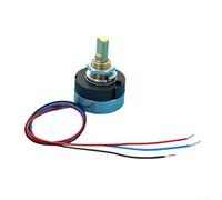 Yuanpgky Potenziometro digitale magnetico ad effetto Hall, design senza contatto con rotazione infinita a 360 ° o posizione di arresto a 300°, linearità FS ad alta precisione 0,3% (MA24-300 gradi)