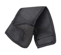 Yuanpgky Protezione per manubrio della bicicletta, per bilanciamento dei bambini, copertura verticale con materiale in tessuto per immersioni, colore nero