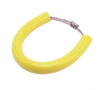 Yuanpgky Protezione per scarico moto, scudo termico anti-caldo, copertura per la maggior parte delle moto oltre i 250 cc, struttura in silicone ad alta resistenza e acciaio inossidabile, (giallo)