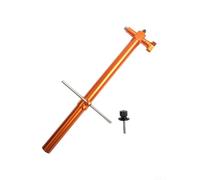 Yuanpgky Regolatore di simmetria per manubrio della bicicletta, strumento di allineamento delle leve, livello di altezza sinistro e destro, regolazione simmetrica in lega di alluminio, strumento per