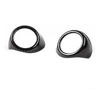 Yuanpgky Rivestimento in fibra di carbonio per altoparlanti da 15 a 18, colore nero, con rivestimento in resina epossidica, resistente ai graffi e alla polvere