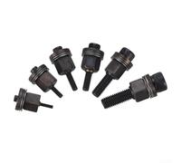 Yuanpgky Rivettatrice manuale per M3-M10, rivettatrice manuale con testa del mandrino, strumento di fissaggio in acciaio al carbonio per automotive, mobili e assemblaggio industriale (M 6)