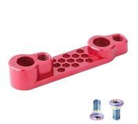 Yuanpgky Road For Bike - Adattatore piatto per freno a disco posteriore da 140 mm a 160 mm, conversione per e per sistemi Campagnolo, lega di alluminio 7075, coppia 8 Nm, 34 mm (rosso)