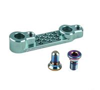 Yuanpgky Road For Bike - Adattatore piatto per freno a disco posteriore da 140 mm a 160 mm, conversione per e per sistemi Campagnolo, lega di alluminio 7075, coppia 8 Nm, 34 mm (verde)