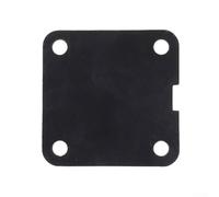 Yuanpgky Rondella in gomma della testa del cilindro del compressore d'aria, guarnizione di ricambio per compressore d'aria, spessore 0,8 mm, nero, include 1 pezzo, compatibile con i modelli standard