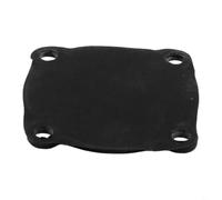 Yuanpgky Rondella in gomma della testa del cilindro del compressore d'aria, guarnizione di ricambio per compressore d'aria, spessore 0,8 mm, nero, include 1 pezzo, compatibile con i modelli standard