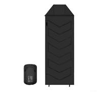 Yuanpgky Sacco a pelo con leone marino, per campeggio all'aperto, 220 x 80 cm, design spazioso con tecnologia Heat Lock, fodera in poliestere morbido, cappuccio regolabile, contenitore portatile per