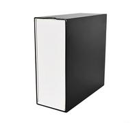 Yuanpgky Scatola portaoggetti rotonda per caffè, in lega di alluminio, compatibile con filtri a forma di cono e ventola, grande capacità (scatola in alluminio nero)