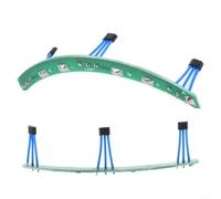 Yuanpgky Scheda PCB con sensore di Hall per scooter elettrico per Xiaomi, verde 4,8 x 1 cm, ricambio con elevata stabilità e prestazioni accurate, compatibile con