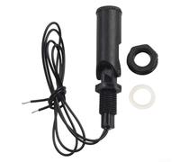 Yuanpgky Sensore di rilevamento del livello dell'acqua per rilevamento di liquidi, 12 V/24 V, materiale PP, carico massimo 10 W, compatibile con serbatoi di acqua dolce e salata, acquari,