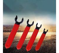 Yuanpgky Set di 4 chiavi a pinza tipo M ER11 ER16 ER20 ER25 per macchine utensili CNC con manico plastificato e trattamento elettroforetico