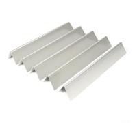 Yuanpgky Set di 5 piastre riscaldanti in acciaio inox per aromatizzatori per griglie a gas Weber serie 300, compatibili con modelli E-310 e S-320 dal 2013 al 2017