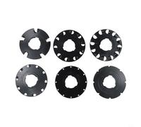 Yuanpgky Set di 6 piatti per piante con mais dolce, ravanelli, carote, fagioli e barbabietole per accessori da giardino 1001-B