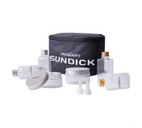 Yuanpgky Set di 8 bottiglie per spezie da viaggio con 6 contenitori e 2 liquidi per campeggio, escursionismo, cucina all'aperto, borsa organizer in tessuto Oxford 300D, condimento da 75 ml/100 ml/80