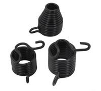 Yuanpgky Set di molle per pala pneumatica con 8 giri, 10 giri estesi e appuntiti, 3 molle di ricambio in acciaio al carbonio per utensili pneumatici (3 pezzi)