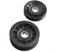 Yuanpgky Set di pulegge folli compatibili con tosaerba LA100, LA105, LA110, LA115, per tosaerba GX20286, GX20287, GX20286A, parti di ricambio per apparecchiature elettriche esterne