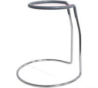 Yuanpgky Set di supporto per decanter e scolapiatti in acciaio inox con supporto aeratore, spazzole per la pulizia e perline, per riporre e pulire facilmente il vino