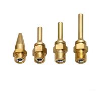 Yuanpgky Set di ugelli spruzzatori per colla a lunga durata con design antigoccia per una lavorazione fluida, accessorio intercambiabile compatibile con varie colla, kit da 4 pezzi per