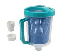 Yuanpgky Sifone trasparente di ricambio per piscina R211084 per Hayward W530 W560 per Zodiac W26705 con manico extra large coperchio facile da aprire in plastica blu 24 cm (2,5 cm)